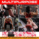 Weightlifting Straps 1 Pair Lifting Wrist Anti-Slip Silicone Strength Training Strap Deadlifts Crossfit Hand Grips Wrist Support - sport flow