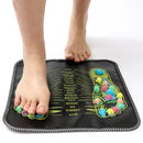 1 Pcs 35x35cm Foot Massage Yoga Mat Pebble Road Body Pain Health Fitness Foot Mat Toe Pressure Blood Circulation Plate Mat - sport flow