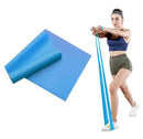 Yoga Pilates Resistance Band Long Training Stretch Bands for Physical Therapy Lower Body home Strength Elastic Exercise Bands - sport flow