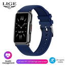 For Android IOS Smart Bracelet Women Smartwatch Men Heart Rate Blood Oxygen Waterproof Sport Smart Band Watch For Ladies +Gift - sport flow