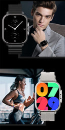 2024 Smart Watch 2 in 1 With Earphone Smartwatch Bluetooth Call Men Watch GPS Track Heart Rate Monitor Play Music SmartWatch - sport flow