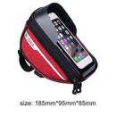 Bicycle Bag Waterproof Touch Screen Cycling Bag Top Frame Tube Bag MTB Road Bike Bag Phone Case Bike Accessories - sport flow