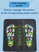 1 Pcs 35x35cm Foot Massage Yoga Mat Pebble Road Body Pain Health Fitness Foot Mat Toe Pressure Blood Circulation Plate Mat - sport flow