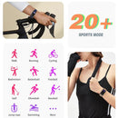For Android IOS Smart Bracelet Women Smartwatch Men Heart Rate Blood Oxygen Waterproof Sport Smart Band Watch For Ladies +Gift - sport flow