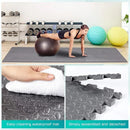4~20Pcs Puzzle Fitness Mat, Eva Interlocking Foam Floor Tiles for Home Gym, Home Gym Equipment Mat, Non-Slip Floor Mat for Kids - sport flow