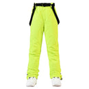 New Men and Women Winter Outdoor Ski Pants Windproof Waterproof Warm Breathable Snowboarding Pants Snow Sports Bibs Pants - sport flow