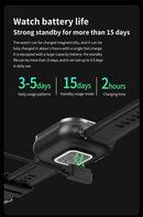 2024 Smart Watch 2 in 1 With Earphone Smartwatch Bluetooth Call Men Watch GPS Track Heart Rate Monitor Play Music SmartWatch - sport flow