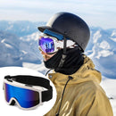 Large Frame Ski Goggles with Colorful Lens Anti-Collision Anti-Glare Lens Outdoor Sport Snow Snowboard for Snowboarding Skiing - sport flow