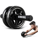 AB Roller Wheel Roller Keep Fit Wheels Home Crunch Artifact No Noise Abdominal Training Equipment for Gym Strength Workouts - sport flow
