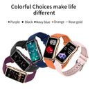 For Android IOS Smart Bracelet Women Smartwatch Men Heart Rate Blood Oxygen Waterproof Sport Smart Band Watch For Ladies +Gift - sport flow