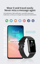 For Android IOS Smart Bracelet Women Smartwatch Men Heart Rate Blood Oxygen Waterproof Sport Smart Band Watch For Ladies +Gift - sport flow
