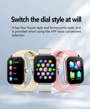 2025 New Smart Watches for Men Women Newest 2024 Sport SmartWatch DIY Watch Faces Bluetooth Call Phone Smart Band PK H13 H5 P73 - sport flow