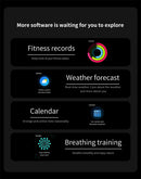 2024 Smart Watch 2 in 1 With Earphone Smartwatch Bluetooth Call Men Watch GPS Track Heart Rate Monitor Play Music SmartWatch - sport flow