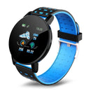 119S Smartwatch Bluetooth Smart Watch Men Blood Pressure Women Smart Band Clock Sports Fitness Tracker Watch For Android IOS - sport flow
