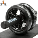 AB Roller Wheel Roller Keep Fit Wheels Home Crunch Artifact No Noise Abdominal Training Equipment for Gym Strength Workouts - sport flow