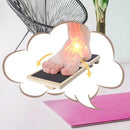 Single Leg Balance Board Wooden Foot Strengthener Anti Slip Wobble Board For Sprained Ankle Stability Exercises Posture - sport flow