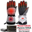 3M Cotton USB Heating Gloves Winter Hand Warmer Electric Thermal Gloves Waterproof Heated for Cycling Fishing Ski Outdoor Glove - sport flow