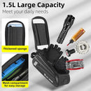 WEST BIKING Bicycle Bag 7.0 Inch Phone Bag Waterproof Front Frame Cycling Bag Sensitive Touch Screen MTB Road Bike Bag - sport flow