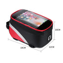 Bicycle Bag Waterproof Touch Screen Cycling Bag Top Frame Tube Bag MTB Road Bike Bag Phone Case Bike Accessories - sport flow