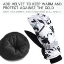 Winter Snowboard Ski Gloves – Unisex PU Leather, Non-slip, Touch Screen, Waterproof, Fleece, Warm Snow Sports Gloves. - sport flow
