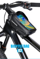 TAKEZERO A2 Mountain Bicycle Bag - Hard Shell EVA Front Bar Bag for Road Bikes, Mobile Phone Handlebar Bag - Cycling Equipment - sport flow