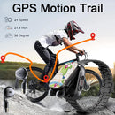 2024 Smart Watch 2 in 1 With Earphone Smartwatch Bluetooth Call Men Watch GPS Track Heart Rate Monitor Play Music SmartWatch - sport flow