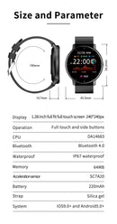 LIGE 2025 Smart Watch Women Men Lady Gift Sport Fitness Watches Heart Rate Monitor Waterproof Smartwatch For Xiaomi Android IOS - sport flow