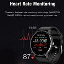 LIGE 2025 Smart Watch Women Men Lady Gift Sport Fitness Watches Heart Rate Monitor Waterproof Smartwatch For Xiaomi Android IOS - sport flow