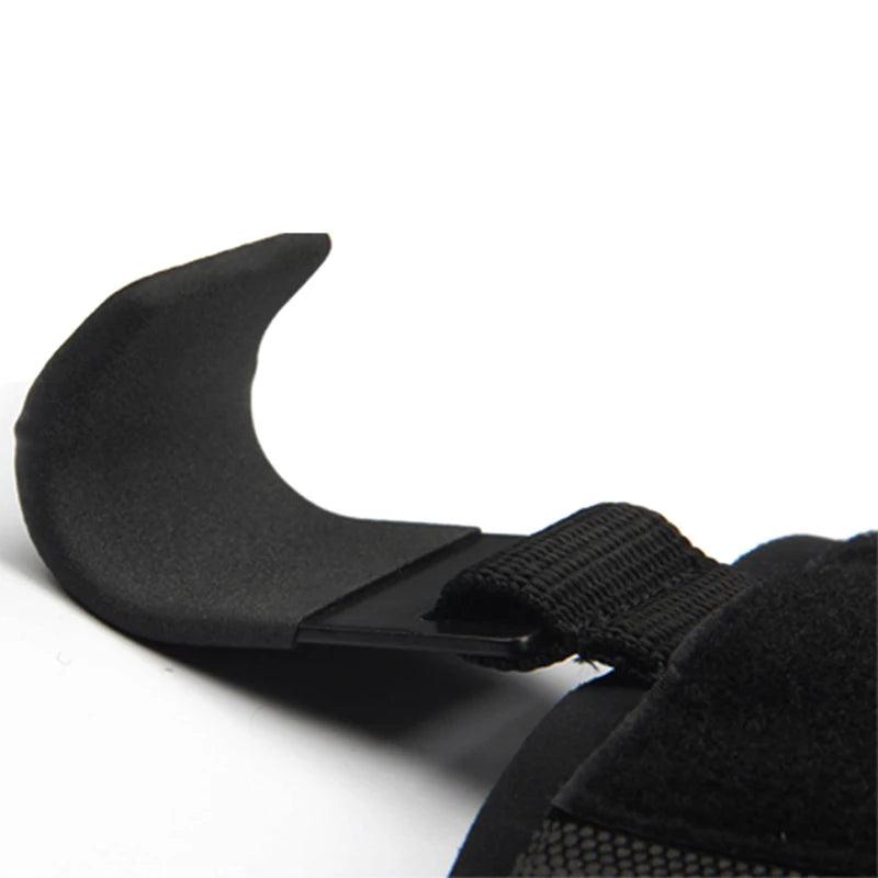 Weight Lifting Hook Grips With Wrist Wraps Hand-Bar Wrist Strap Gym Fitness Hook Weight Strap Pull-Ups Power Lifting Gloves - sport flow