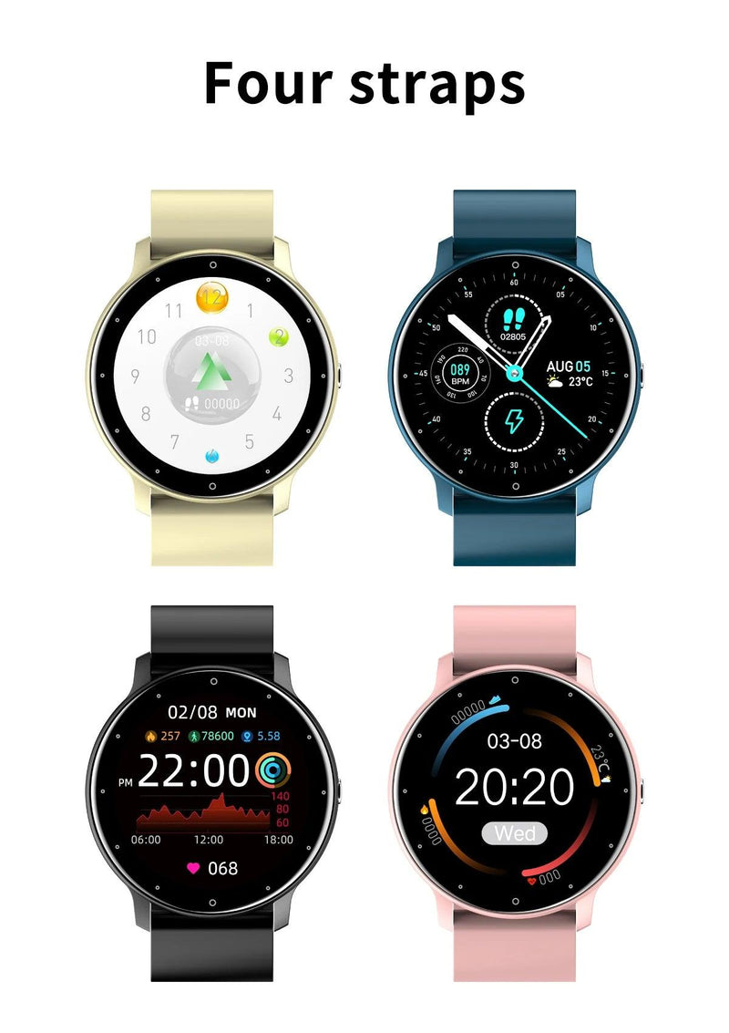 LIGE 2025 Smart Watch Women Men Lady Gift Sport Fitness Watches Heart Rate Monitor Waterproof Smartwatch For Xiaomi Android IOS - sport flow