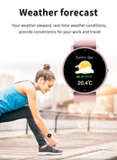 LIGE 2025 Smart Watch Women Men Lady Gift Sport Fitness Watches Heart Rate Monitor Waterproof Smartwatch For Xiaomi Android IOS - sport flow
