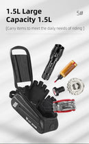WEST BIKING Bicycle Bag 7.0 Inch Phone Bag Waterproof Front Frame Cycling Bag Sensitive Touch Screen MTB Road Bike Bag - sport flow