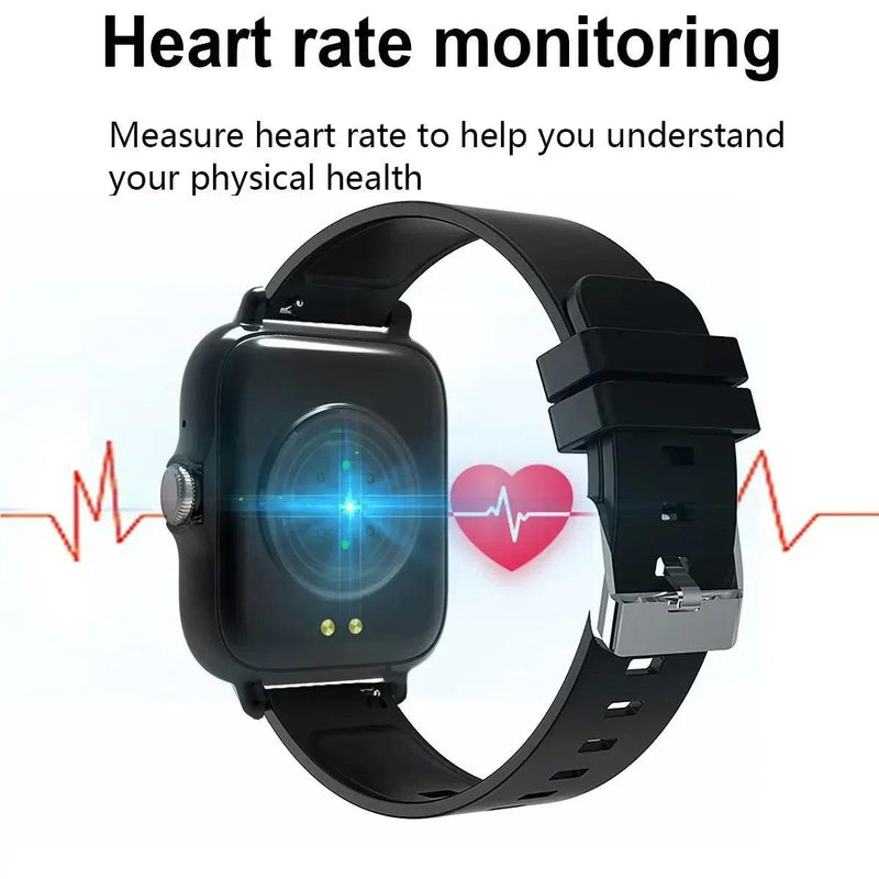 2025 New Smart Watches for Men Women Newest 2024 Sport SmartWatch DIY Watch Faces Bluetooth Call Phone Smart Band PK H13 H5 P73 - sport flow