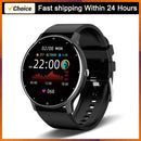 LIGE 2025 Smart Watch Women Men Lady Gift Sport Fitness Watches Heart Rate Monitor Waterproof Smartwatch For Xiaomi Android IOS - sport flow