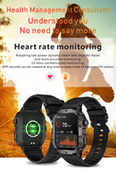 2025 New For Xiaomi Military Smart Watch Men IP68 5ATM Outdoor Sports Fitness Tracker Health Monitor 1.96" BT Call Smartwatch - sport flow