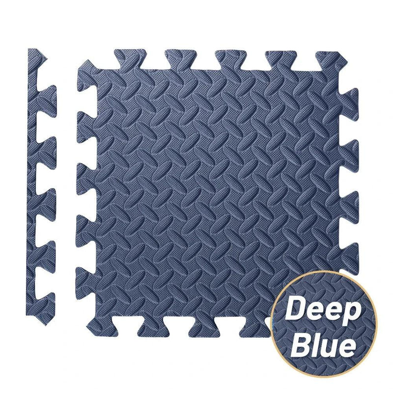 4~20Pcs Puzzle Fitness Mat, Eva Interlocking Foam Floor Tiles for Home Gym, Home Gym Equipment Mat, Non-Slip Floor Mat for Kids - sport flow