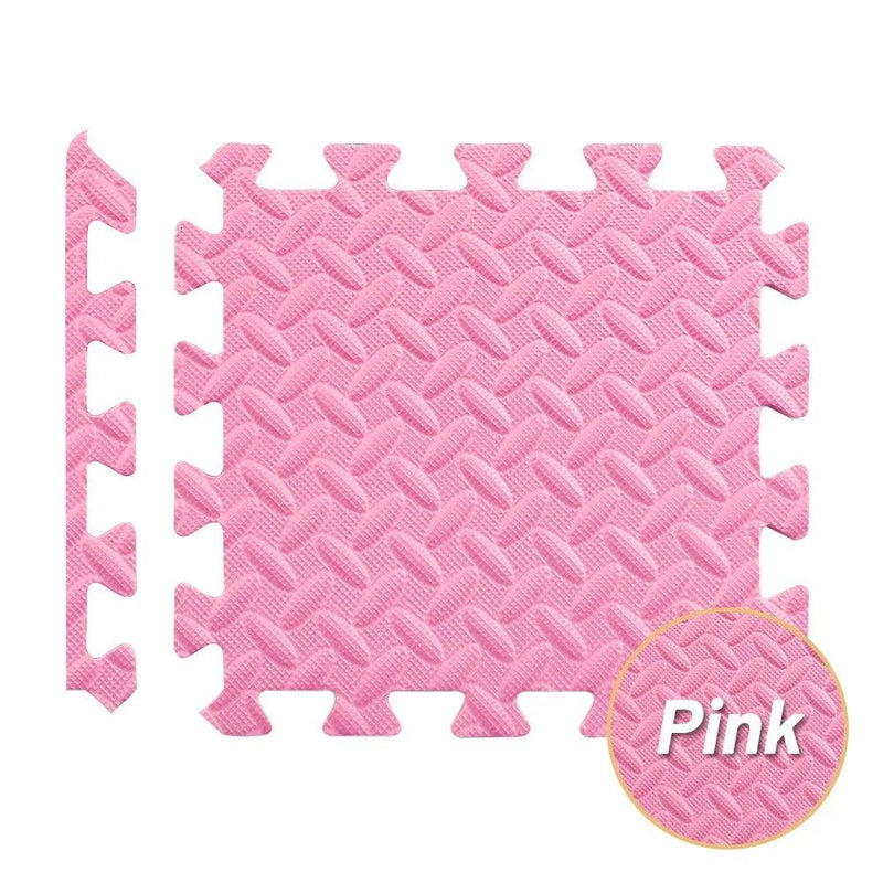 4~20Pcs Puzzle Fitness Mat, Eva Interlocking Foam Floor Tiles for Home Gym, Home Gym Equipment Mat, Non-Slip Floor Mat for Kids - sport flow