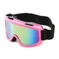 Large Frame Ski Goggles with Colorful Lens Anti-Collision Anti-Glare Lens Outdoor Sport Snow Snowboard for Snowboarding Skiing - sport flow