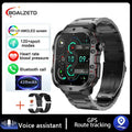2025 New For Xiaomi Military Smart Watch Men IP68 5ATM Outdoor Sports Fitness Tracker Health Monitor 1.96" BT Call Smartwatch - sport flow