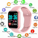 Multifunctional Smart Watch Men Women Bluetooth Connected Phone Music Fitness Sports Bracelet Sleep Monitor Y68 Smartwatch D20 - sport flow