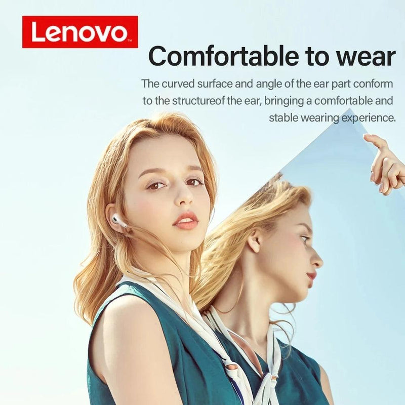 Original Lenovo lp40 Bluetooth Earphone 5.0 Immersive Sound HIFI TWS With Microphone Touch Control For Long Standby Time Motion - sport flow