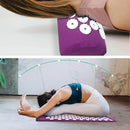 Yoga Massage Pads with Large Touchpoints for Better Neck Back and Foot Massage Household Massage Pillows in Purple Color - sport flow
