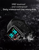 Multifunctional Smart Watch Men Women Bluetooth Connected Phone Music Fitness Sports Bracelet Sleep Monitor Y68 Smartwatch D20 - sport flow