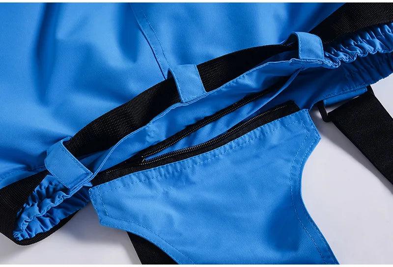 New Men and Women Winter Outdoor Ski Pants Windproof Waterproof Warm Breathable Snowboarding Pants Snow Sports Bibs Pants - sport flow