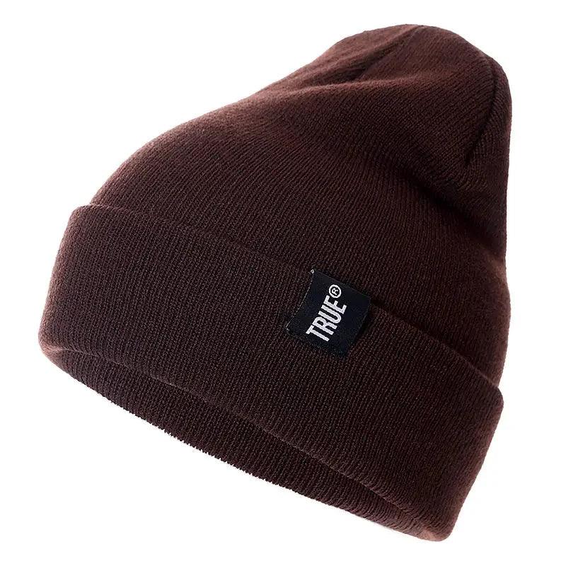 True Colors Casual Beanies for Men and Women – Fashion Knitted Winter Hat, Solid Hip-hop Skullies, Unisex Cap. - sport flow