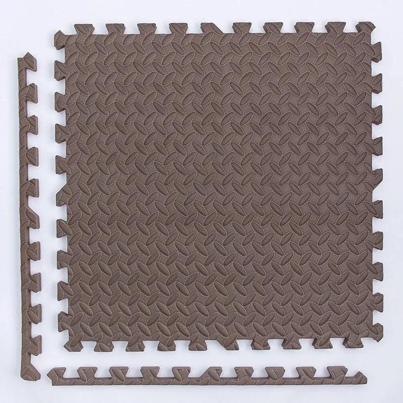 4~20Pcs Puzzle Fitness Mat, Eva Interlocking Foam Floor Tiles for Home Gym, Home Gym Equipment Mat, Non-Slip Floor Mat for Kids - sport flow