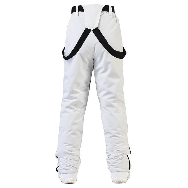 New Men and Women Winter Outdoor Ski Pants Windproof Waterproof Warm Breathable Snowboarding Pants Snow Sports Bibs Pants - sport flow