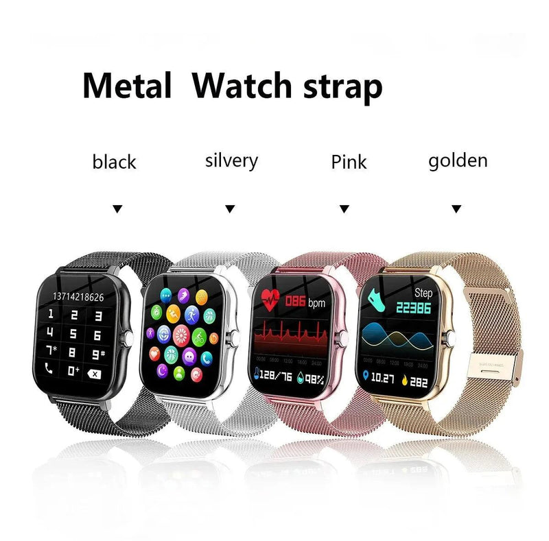 2025 New Smart Watches for Men Women Newest 2024 Sport SmartWatch DIY Watch Faces Bluetooth Call Phone Smart Band PK H13 H5 P73 - sport flow