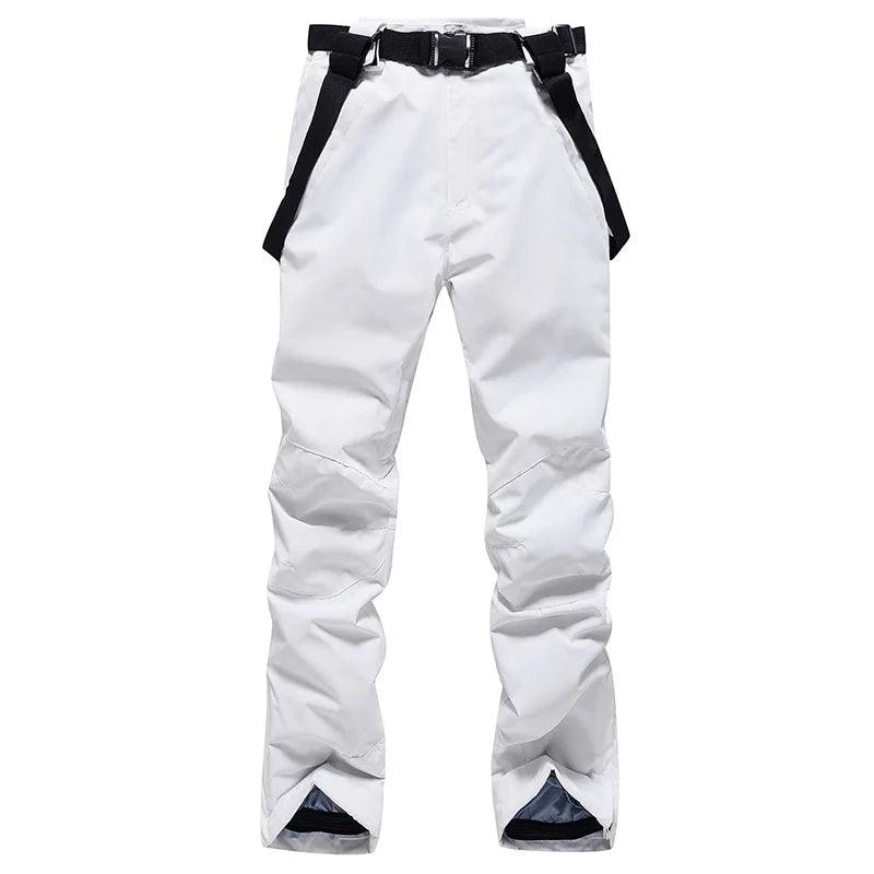 New Men and Women Winter Outdoor Ski Pants Windproof Waterproof Warm Breathable Snowboarding Pants Snow Sports Bibs Pants - sport flow