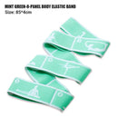 Multi-Section Elastic Yoga Resistance Bands Adult Child Dance Training Gym Home Pilates Exercise Pull Strap Belt Fitness Sport - sport flow